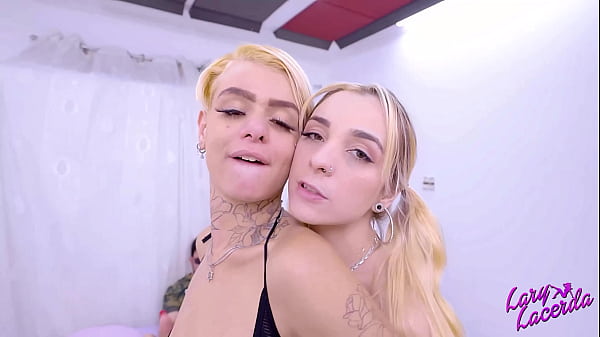 Image The two hottest blondes in porn called the bastard to fuck and he fucked both of their asses and pussies!