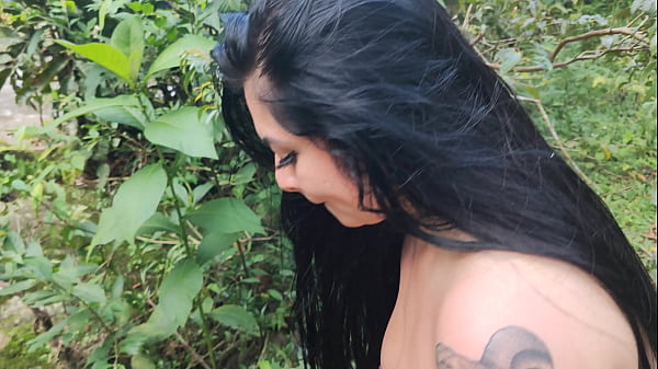 Image Curvy Colombian meets a stranger at the river and convinces her to fuck him outdoors until he cums inside her! Antonella Jones
