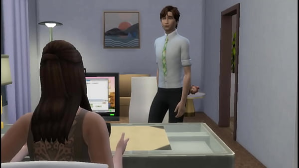 Image Tiene sexo anal por primera vez con su jefa transexual a cambio de aumentarle el sueldo