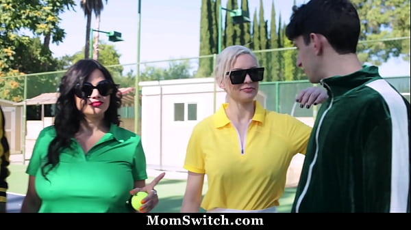Image Pervert Stepsons Cool Down Their Boners with A Hot Foursome with One Another's Stepmoms - Momswitch