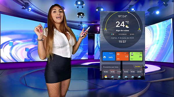 Image What the fuck!! Weather girl gets fucked by a fan live on air