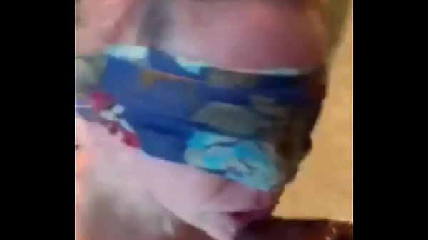 Image Blindfolded face fuck