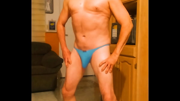 Image Baile sensual de stripper en tanga de elegante hasta eyacular.