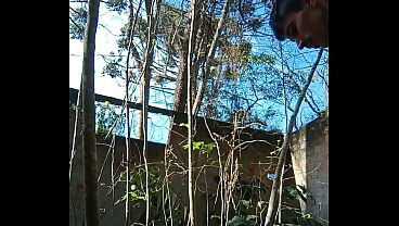Image cumming in the public backyard full video