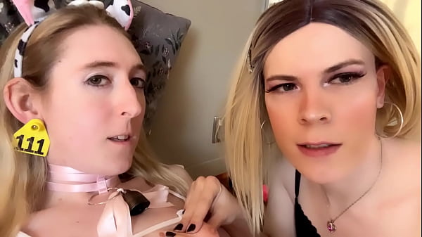 Image Hucow Jenby Doll has her udders and clitty milked by Jessica Bloom