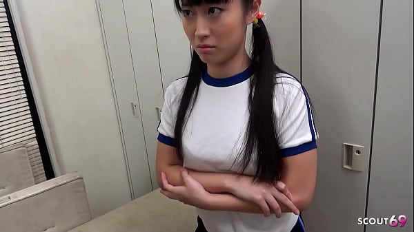 Image Petite Japanese Teen seduce to First Blowjob and Sperm Swallow by Classmate