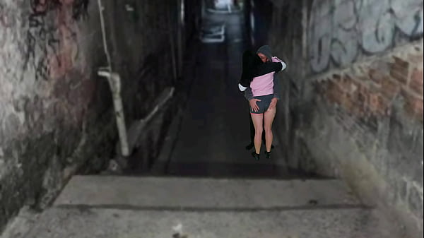 Image Morena transa na favela com dono do morro depois do baile funk