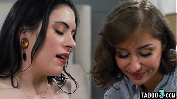 Image Lesbian slut Tommy King giving her helping hands to her BFF Anna de Ville