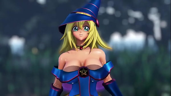 Image Dark magician girl yugioh mmd