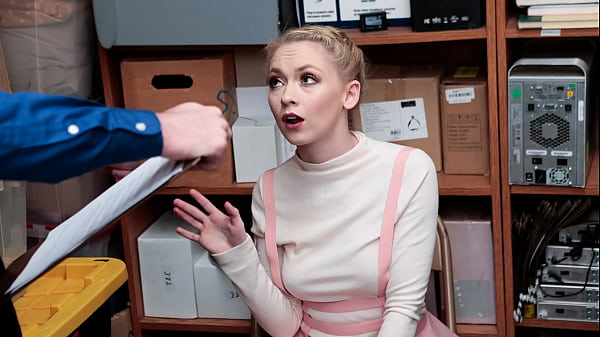 Image Troublemaking Teen Arrested and Taken for Interrogation in The Security Office - Myshopsex