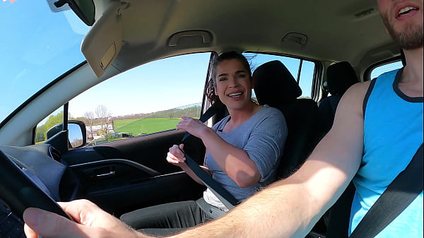 Image Lucky uber driver - wife swallows jizz