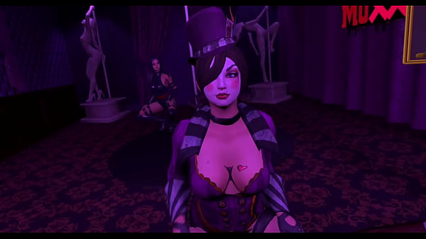 Image Mad Moxxi te pega flor de chupada y te recoge en el club Purple Dream.