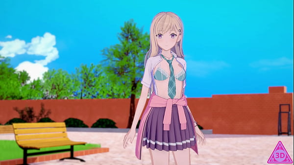 Image Saki Ayase fa un pompino ad uno sconosciuto fuori dalla scuola