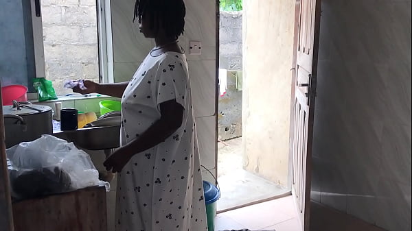 Image KITCHEN FREESTYLE SEX WITH THE SEXY HOUSE MAID