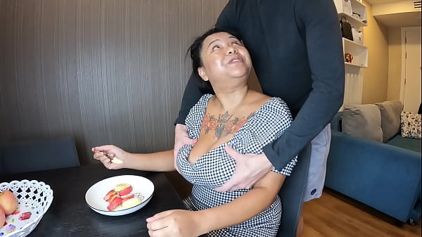 Image Busty Asian Breastfeeding Explosive Handjob and Interracial Sex