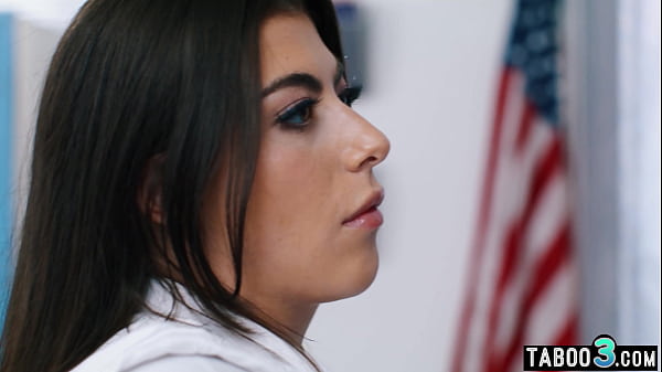 Image Lesbian teacher Valentina Nappi punishing her teen student Gal Ritchie