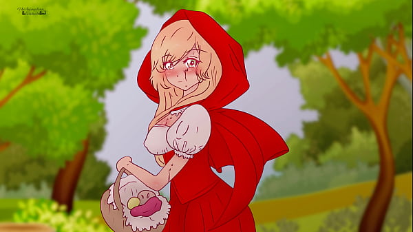 Image Little Red Riding Hood scolded a pervert who fucked a tree and let him know a woman's body !Hentai Cartoon Parody !