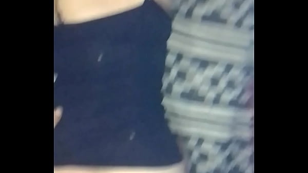 Image grabo un pov con rubia de  vestido negro corto y sexy
