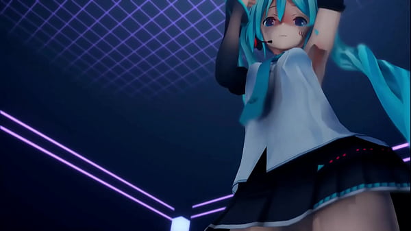 Image Hatsune Miku MMD Strip Dance