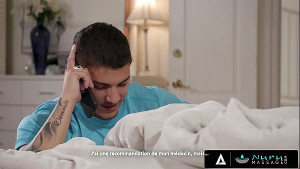 Image NURU MASSAGE - Cute Masseuse Katie Kush Treats Physical Problems In A Naughty Way FRENCH SUBTITLES