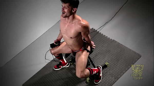 Image Pornstars Devin Franco gets his ass eaten in a rim chair by Ray Diesel