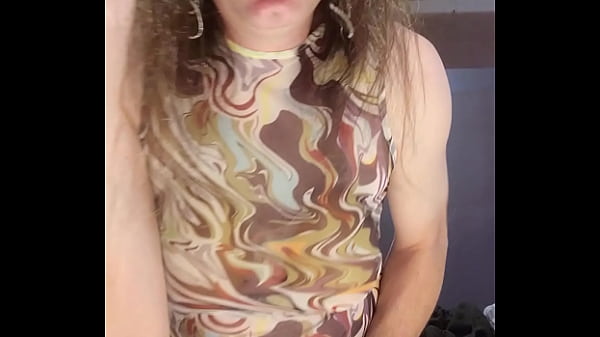 Image Playing With Myself In A Sheer Dress