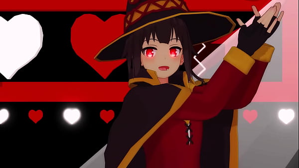 Image Megumin (Konosuba) Strip Lights MMD