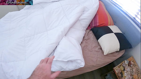 Image Stepmom is hiding and waiting to fuck stepson's cock