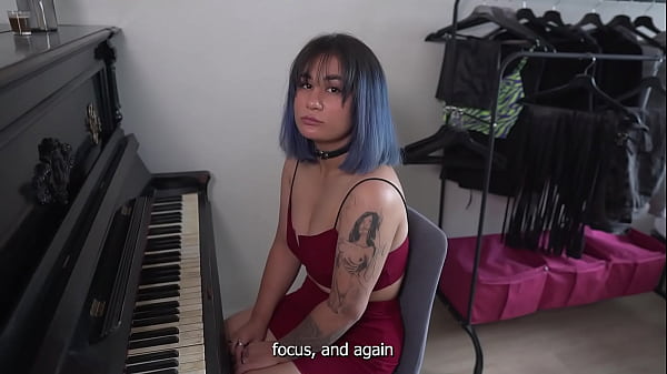 Image She's better with a dick than with a piano