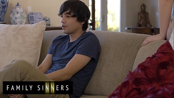 Image FAMILY SINNERS - Stepmom Bunny Madison Makes Her Stepson Ricky Spanish Feel Better After His Break Up