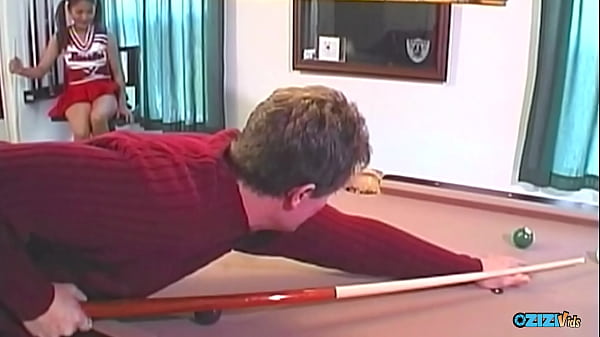 Image This bimbo got her cunt drilled well by this guy after a game of pool