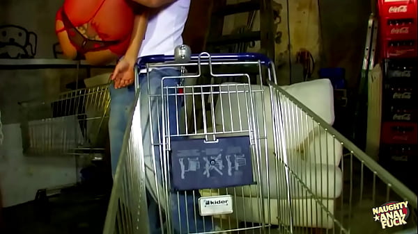 Image He brought her in a shopping cart and later fucked her in her nasty ass