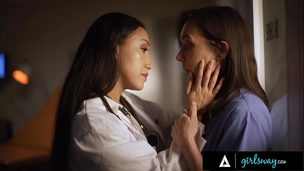 Image GIRLSWAY - Doctor Vicki Chase KNOWS How To Keep Nurse Sinn Sage's Mouth Busy From Telling Secrets