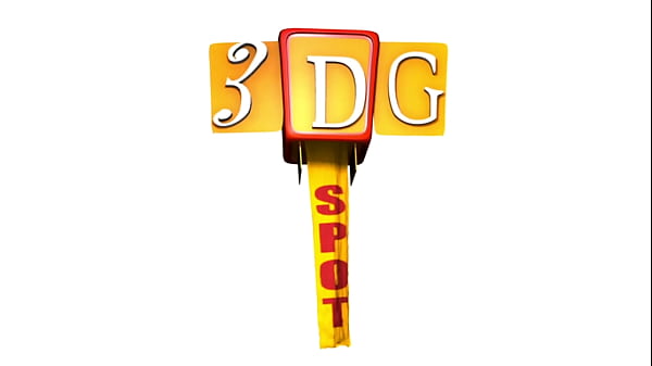 Image 3DGSPOT - Blonde Teen Deepthroats And Gags A Huge Cock In A Dildo Shop! 3D ANIMATION!
