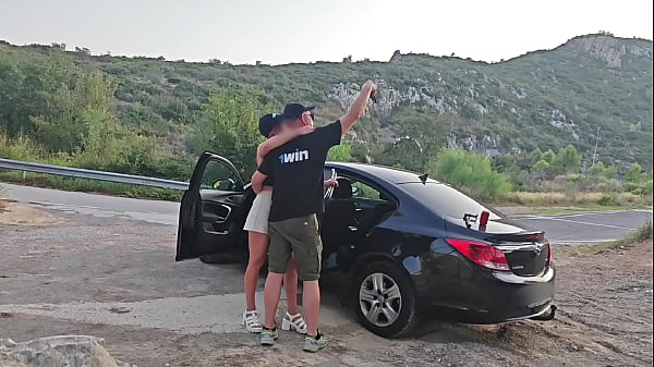Image Blowjob on a public road