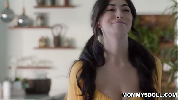 Image Stepmoms Little Puck and Danielle Renae flirts with Chloe Surreal during their spa day that leads into a lesbian threesome fuck sesh