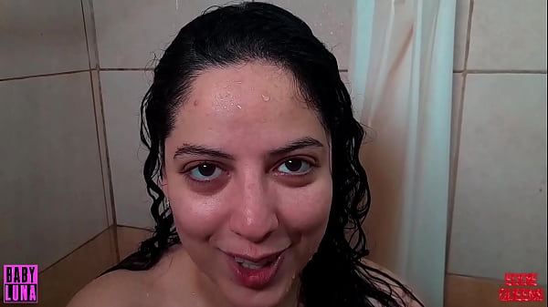 Image Mejor amiga en la ducha y me invita a follarla. Lluvia dorada y Creampie Ft BabyLuna939