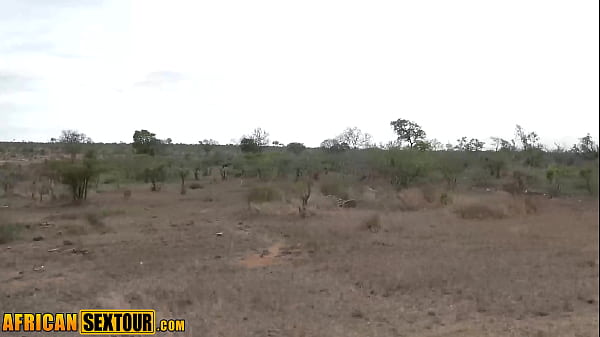 Image Real African ebony teen amateur POV blowjob and fucking in public