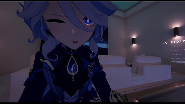 Image YukoshVR - Kafka and Furina Take Turns on Goth Boy
