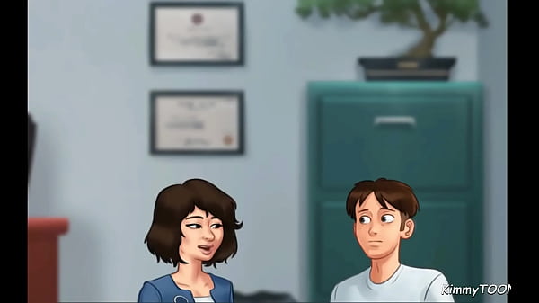 Image Summertime Saga - Boss Caught customer Fucking his stepdaughter in his office at the car dealership - KimmyToons