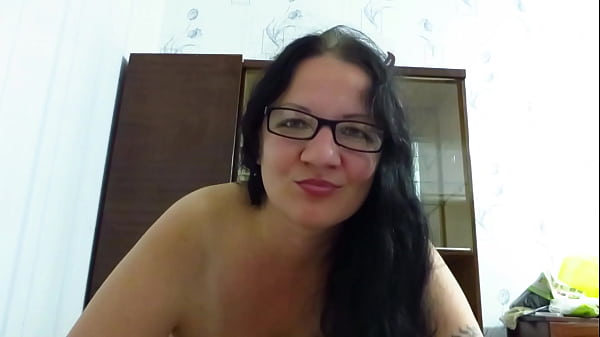 Image Busty milf sucks my cock and I cum in her mouth. Homemade blowjob of a mature couple. POV. Such a hot woman is a dream for any man.