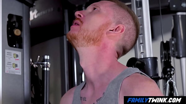 Image FamilyTwink - Step Son Gives His Red Ass Buttom to Stepdad in the Gym