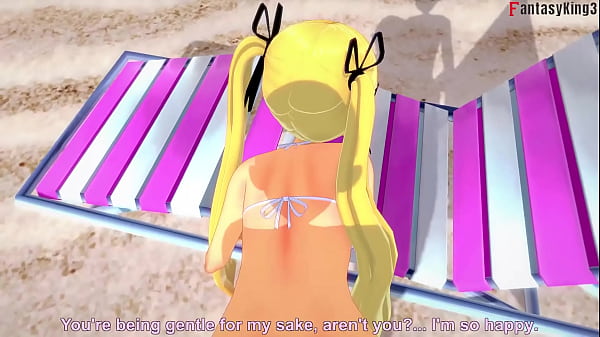 Image Marie Rose bikini sucking on the beach | 1 | DOA | Full & POV on Sheer & PTRN: Fantasyking3