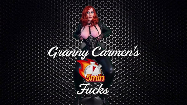 Image Granny Carmen Angel's Slutty Rabbit Vibrator Fucking Orgasms