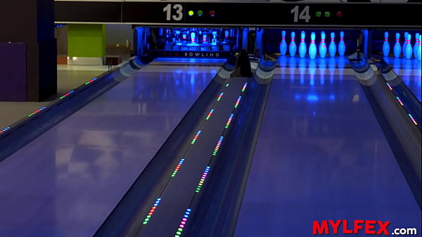 Image Mylfex - Cute Girl Introduces Her Boyfriend to Her Mom at the Bowling Alley