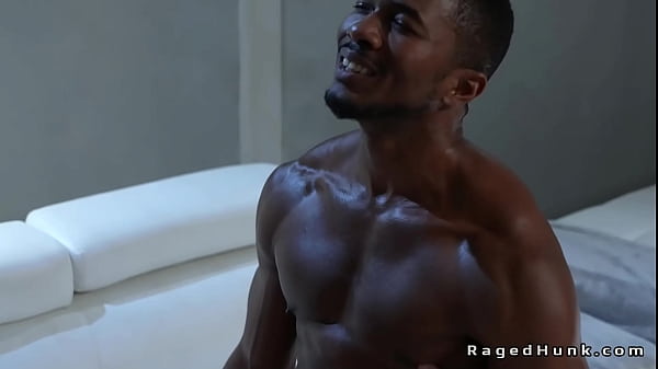 Image Hairy driver Paul Wagner anal fucks black pal Sean Xavier