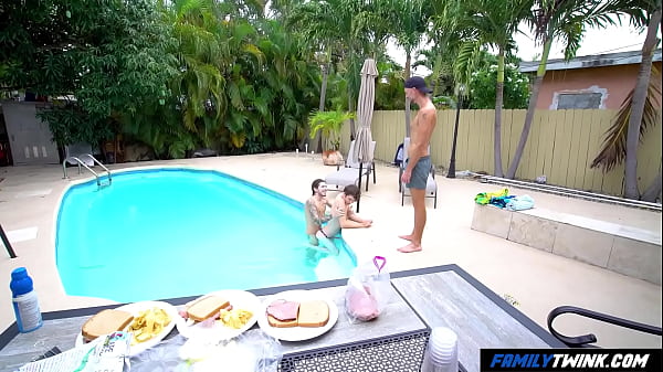Image FamilyTwink - Pool Wekend Sex with Step-Nephew and Step-Uncle