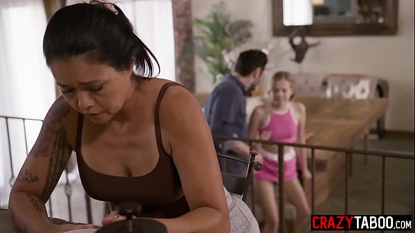 Image Petite teen Coco Lovelock is the perfect replacement for stepmom Dana Vespoli and she got fucked hard