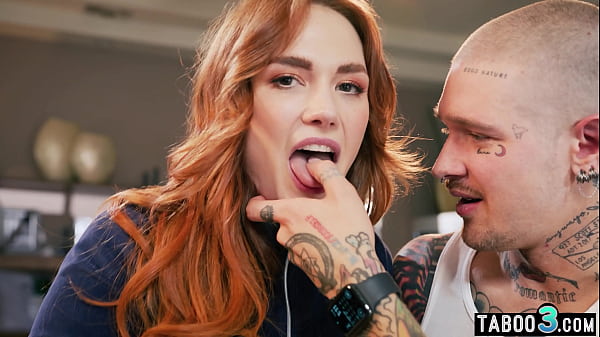 Image Redhead BBW MILF Siri Dahl listing what she wants on BFs throbbing cock