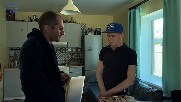 Image Fucked a cute pizza delivery guy and cum in his ass